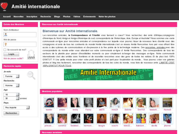 www.amitieinternationale.com