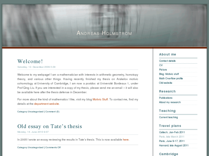 www.andreasholmstrom.org