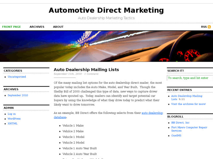 www.autodealermailinglists.com