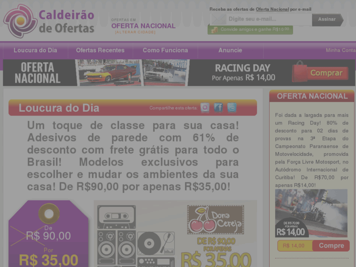 www.caldeiraodeofertas.com.br