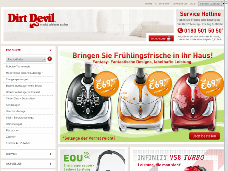 www.dirt-devil.de