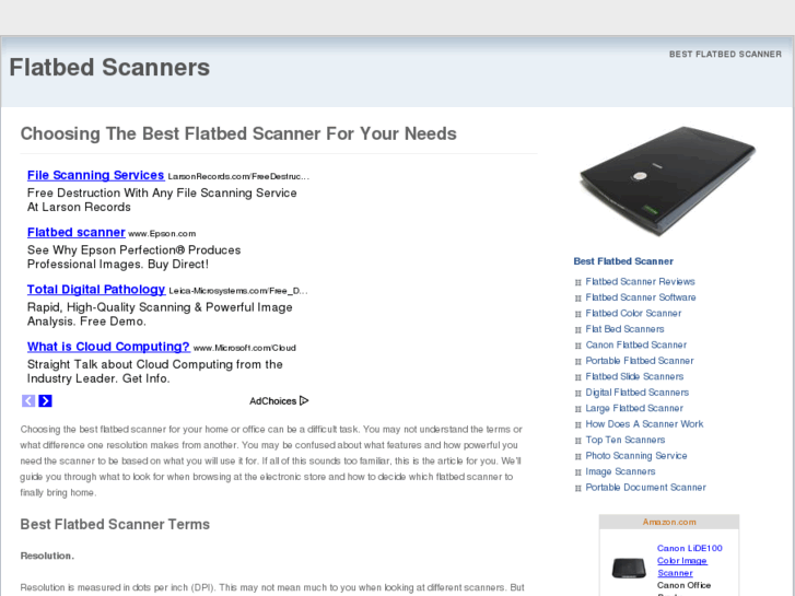 www.flatbed-scanners.net