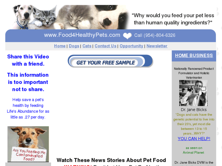 www.foodforhealthypets.com