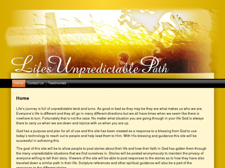 www.lifesunpredictablepath.com