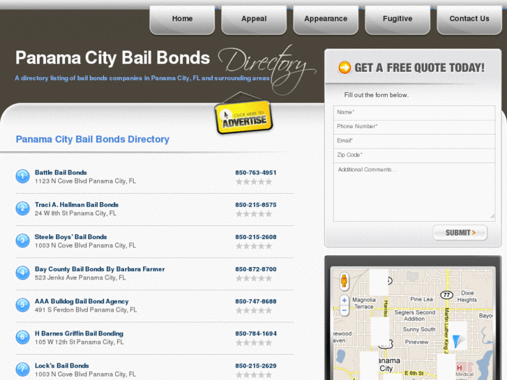 www.panamacitybailbonds.net