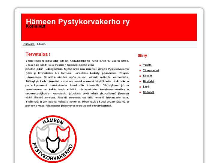 www.pystykorvakerho.net