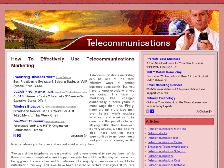 www.telecommunicationmarketing.com