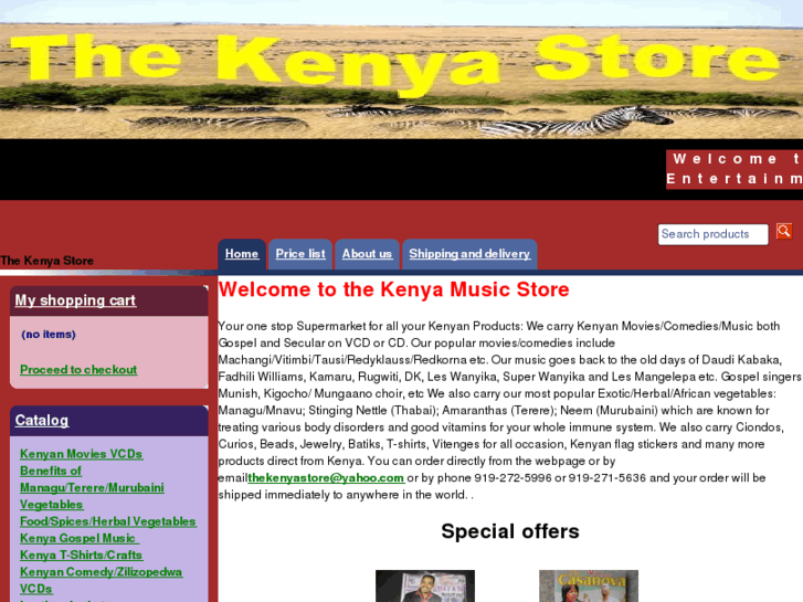 www.thekenyastore.com