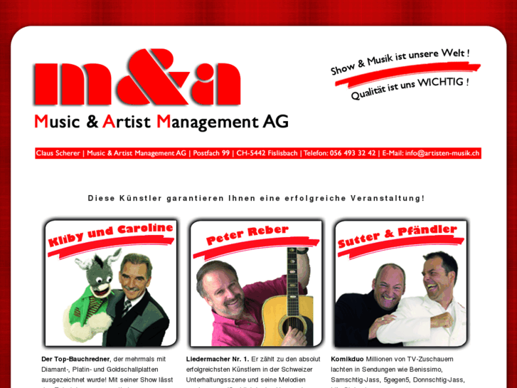 www.artisten-musik.ch