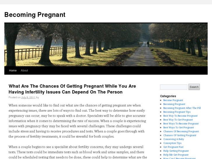 www.becomingpregnant.org