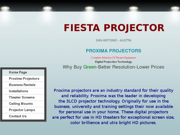 www.fiestaprojector.com