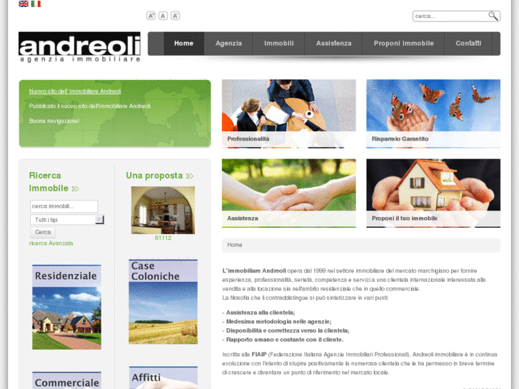 www.immobiliareandreoli.it