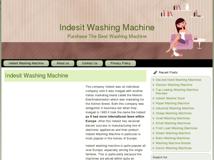 www.indesitwashingmachine.com