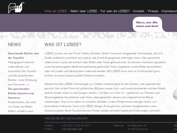 www.lizbee.de