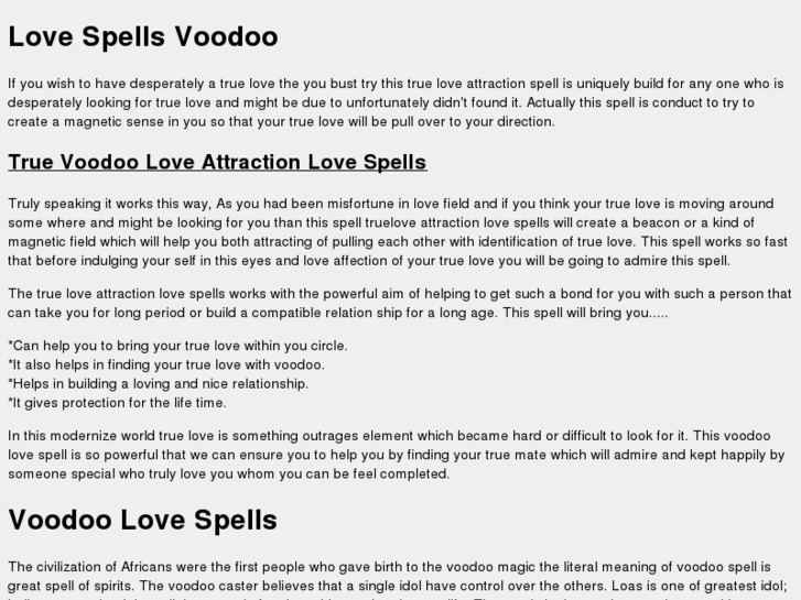 www.lovespellsvoodoo.com