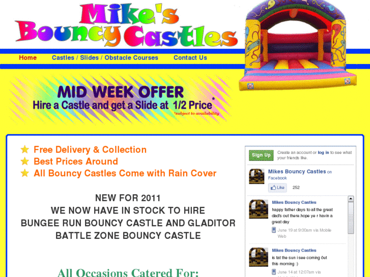 www.mikesbouncycastles.com