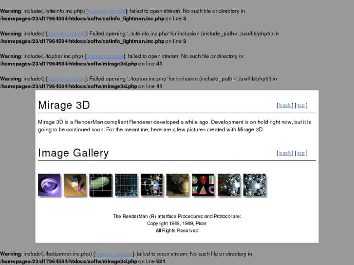 www.mirage-3d.org