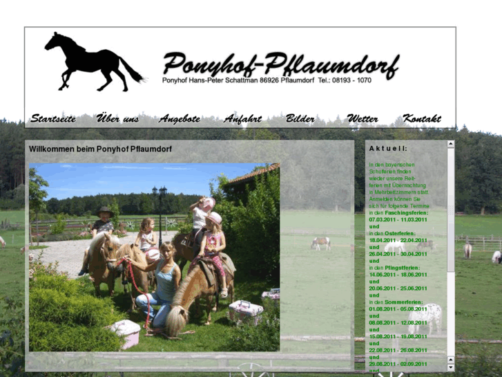 www.ponyhof-pflaumdorf.com