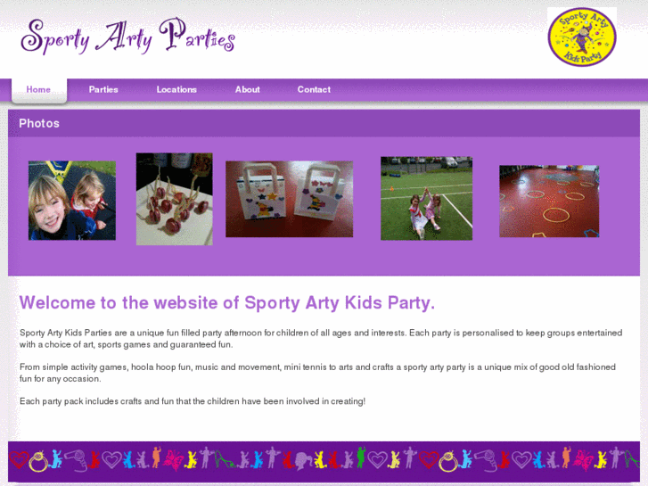 www.sportyartyparty.com