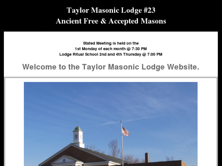 www.taylormasoniclodge.org