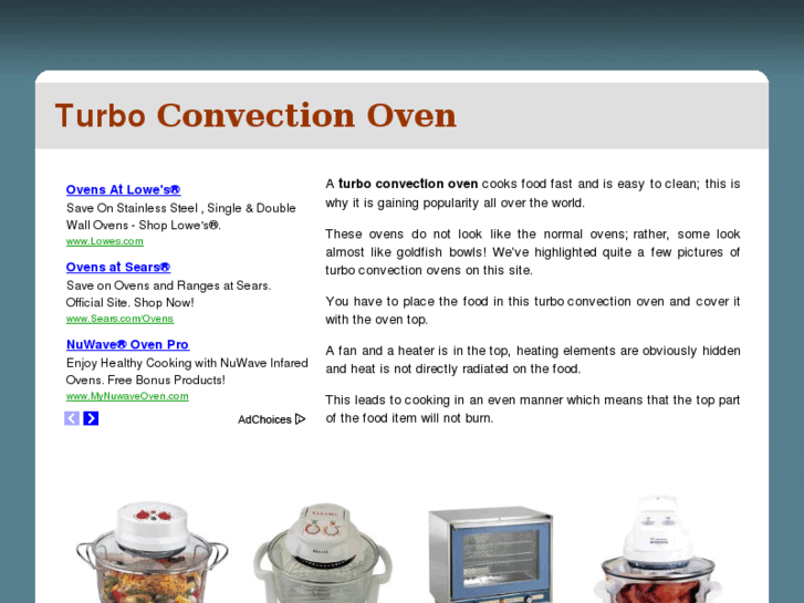 www.turboconvectionoven.com