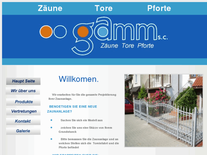 www.zaun-gamm.de