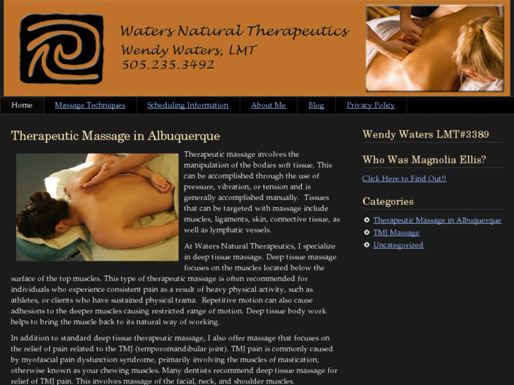 www.albuquerquetherapeuticmassage.com