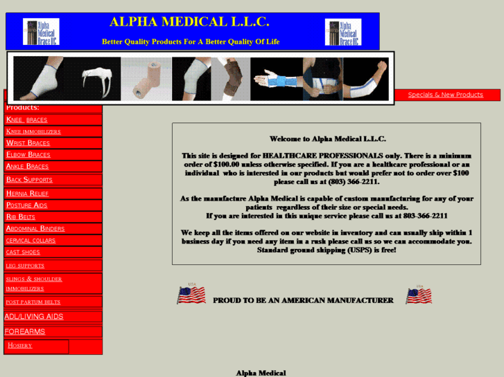 www.alphamedicalproducts.com