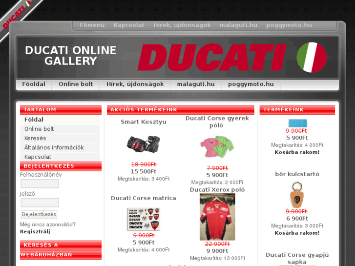 www.ducatiruhazat.hu