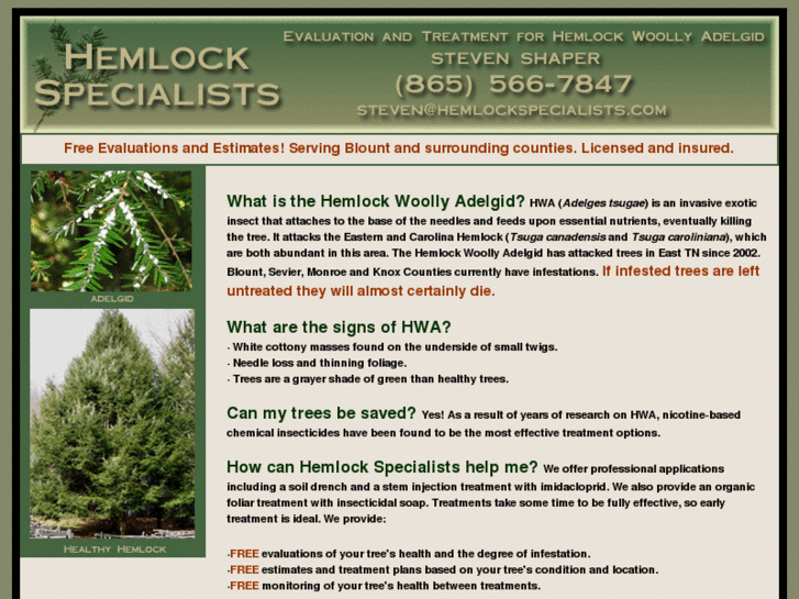 www.hemlockspecialists.com