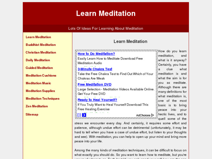 www.learn-meditation.net