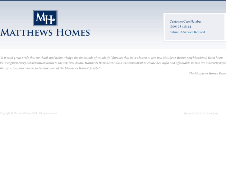 www.matthewshomes.com