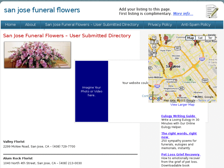 www.sanjosefuneralflowers.com