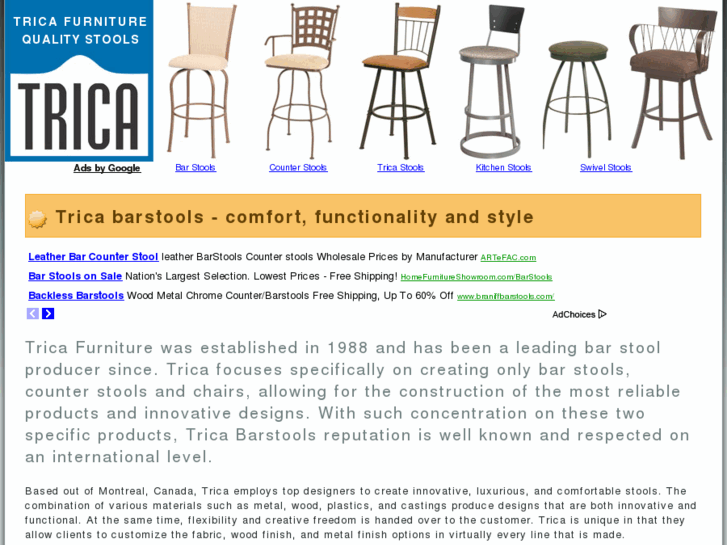 www.trica-barstools.com