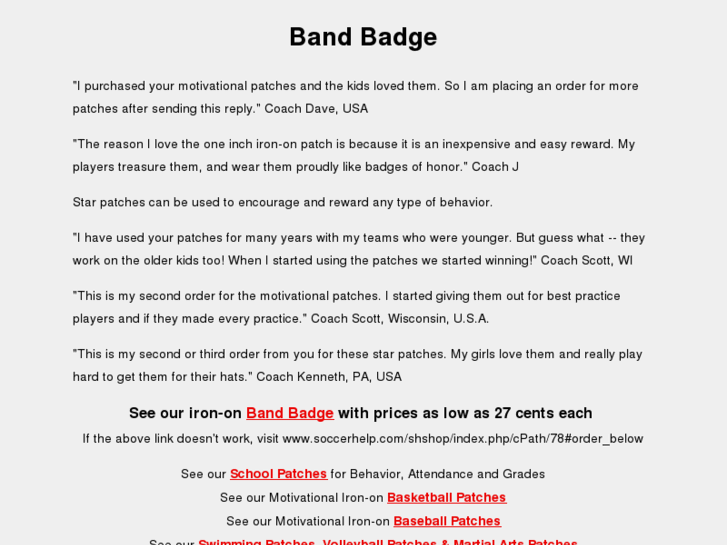 www.bandbadge.net