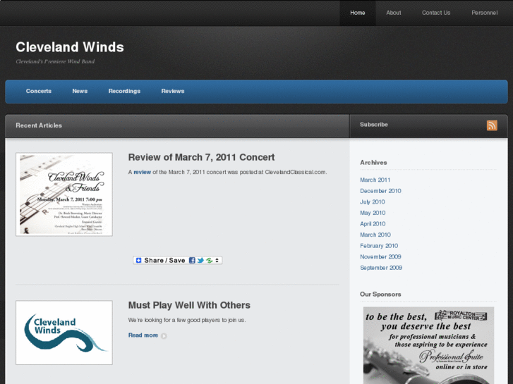 www.clevelandwinds.org