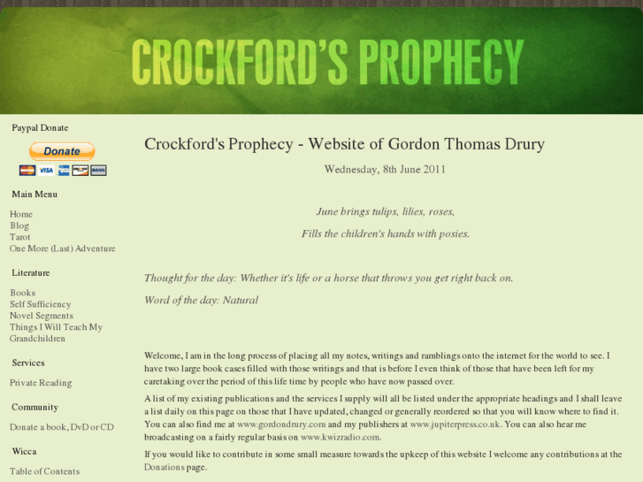 www.crockfordsprophecy.com