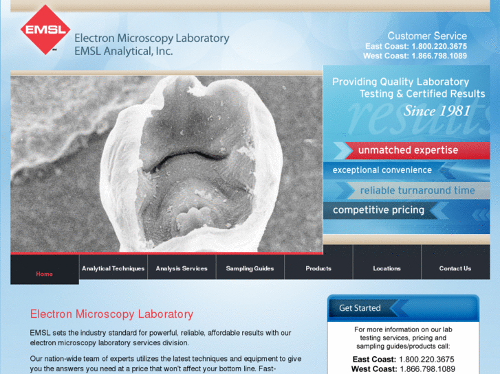 www.electronmicroscopylaboratory.com