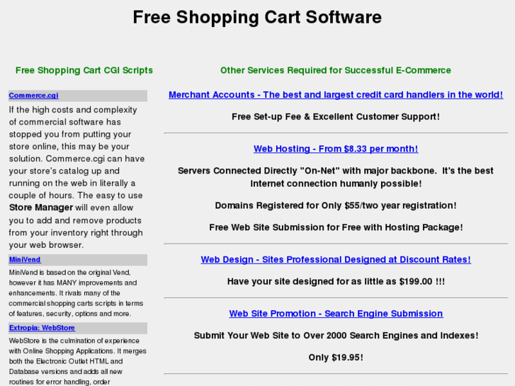 www.freeshoppingcartsoftware.com