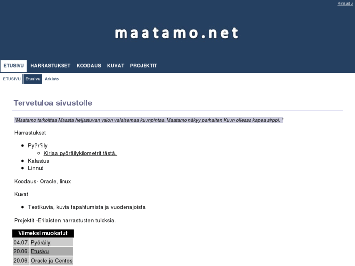 www.maatamo.net