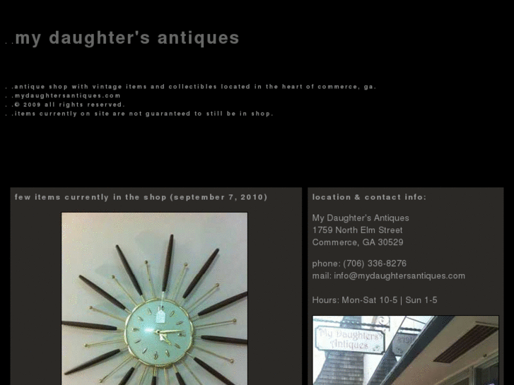 www.mydaughtersantiques.com