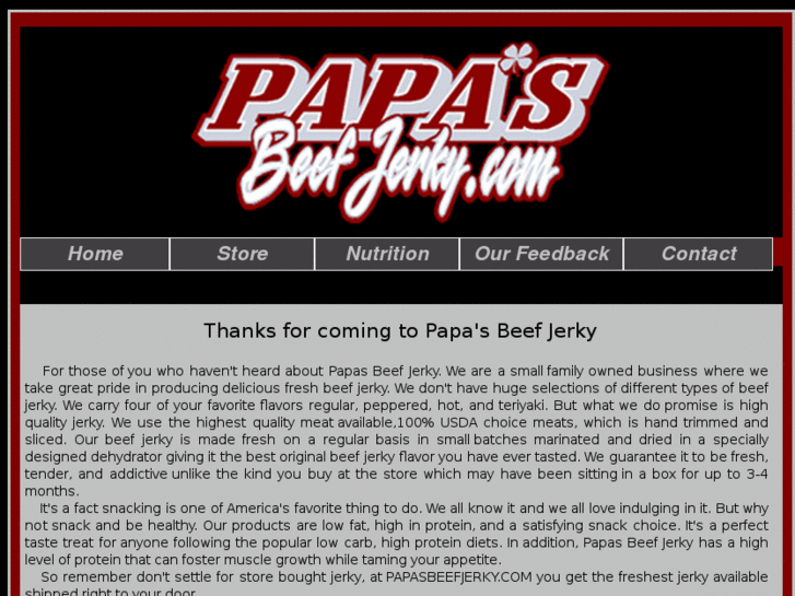 www.papasbeefjerky.com