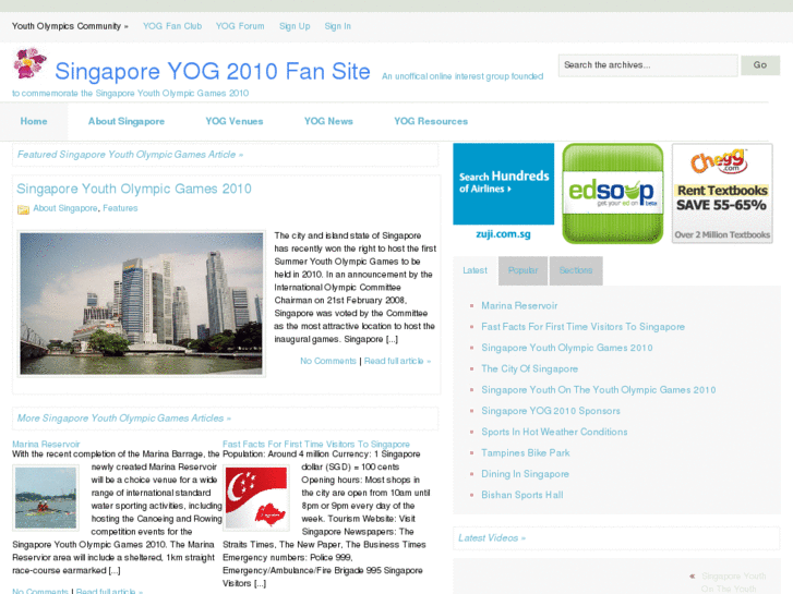 www.singaporeyoutholympicgames.com