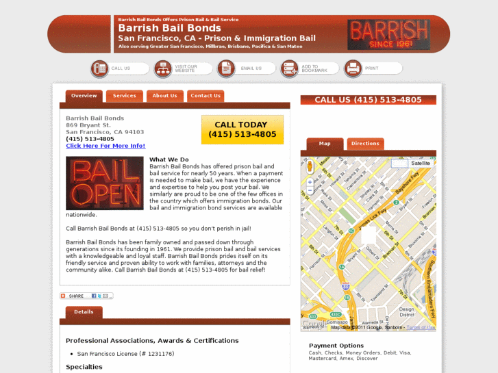 www.barrishbailbonds.net