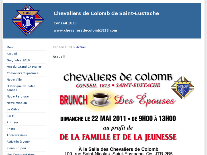 www.chevaliersdecolomb1813.com