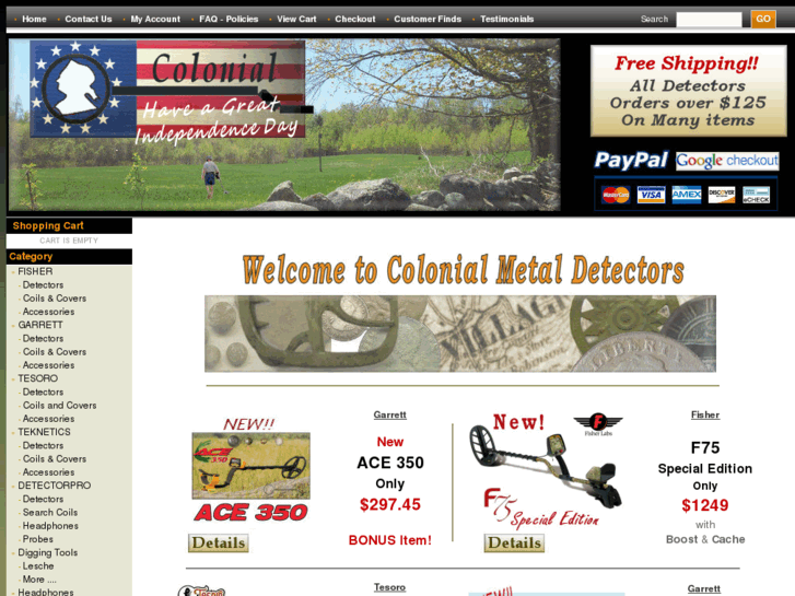 www.colonialmetaldetector.com