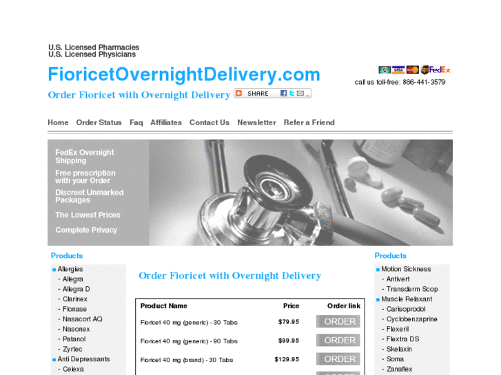 www.fioricetovernightdelivery.com