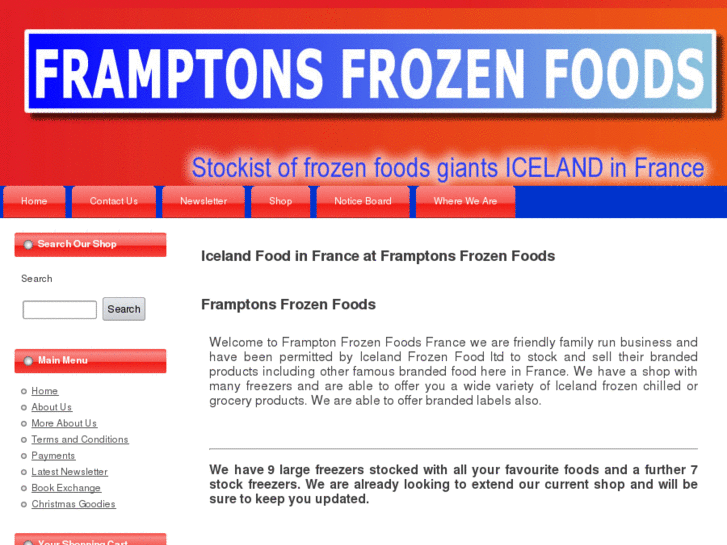 www.framptons-frozen-foods.com