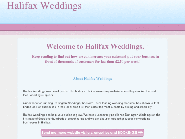 www.halifaxweddings.co.uk