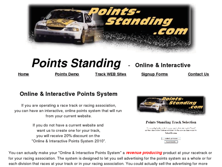 www.points-standing.com